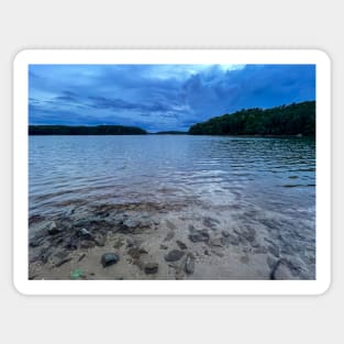 Stormy Lake Lanier Sticker